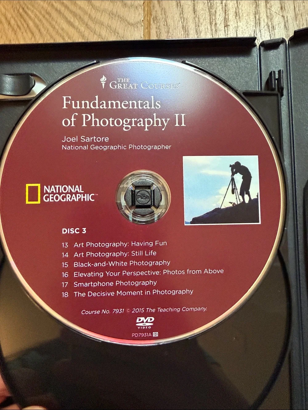National Geographic Great Courses Photography  DVDs and books